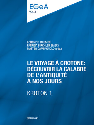 cover image of Le voyage à Crotone